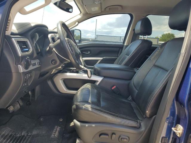 Pickups NISSAN TITAN 2016 Blue