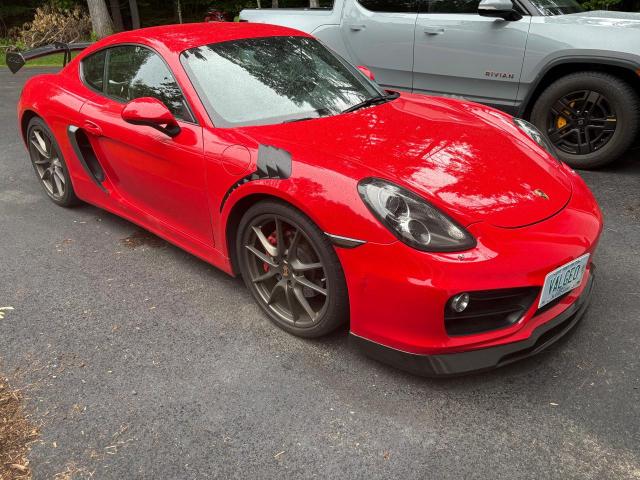 Купе PORSCHE CAYMAN 2014 Красный