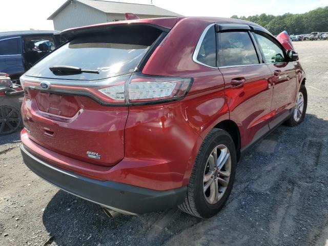  FORD EDGE 2017 Czerwony