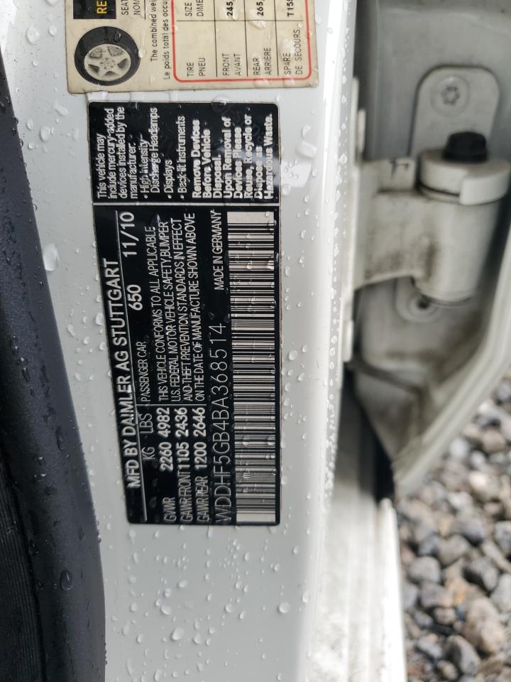 wddhf5gb4ba368514 WDDHF5GB4BA368514 2011 Mercedes-Benz E 350