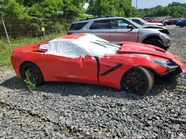  CHEVROLET CORVETTE 2019 Красный
