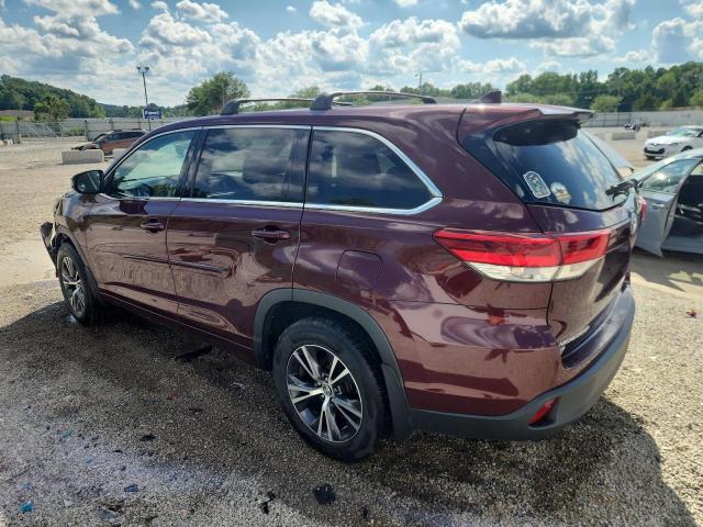  TOYOTA HIGHLANDER 2017 Бургунді