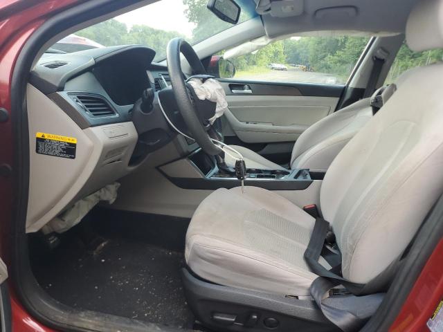  HYUNDAI SONATA 2015 Red