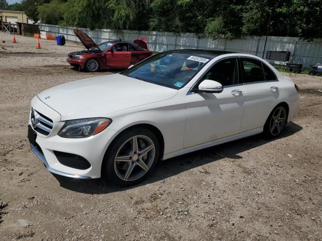  MERCEDES-BENZ C-CLASS 2015 Biały