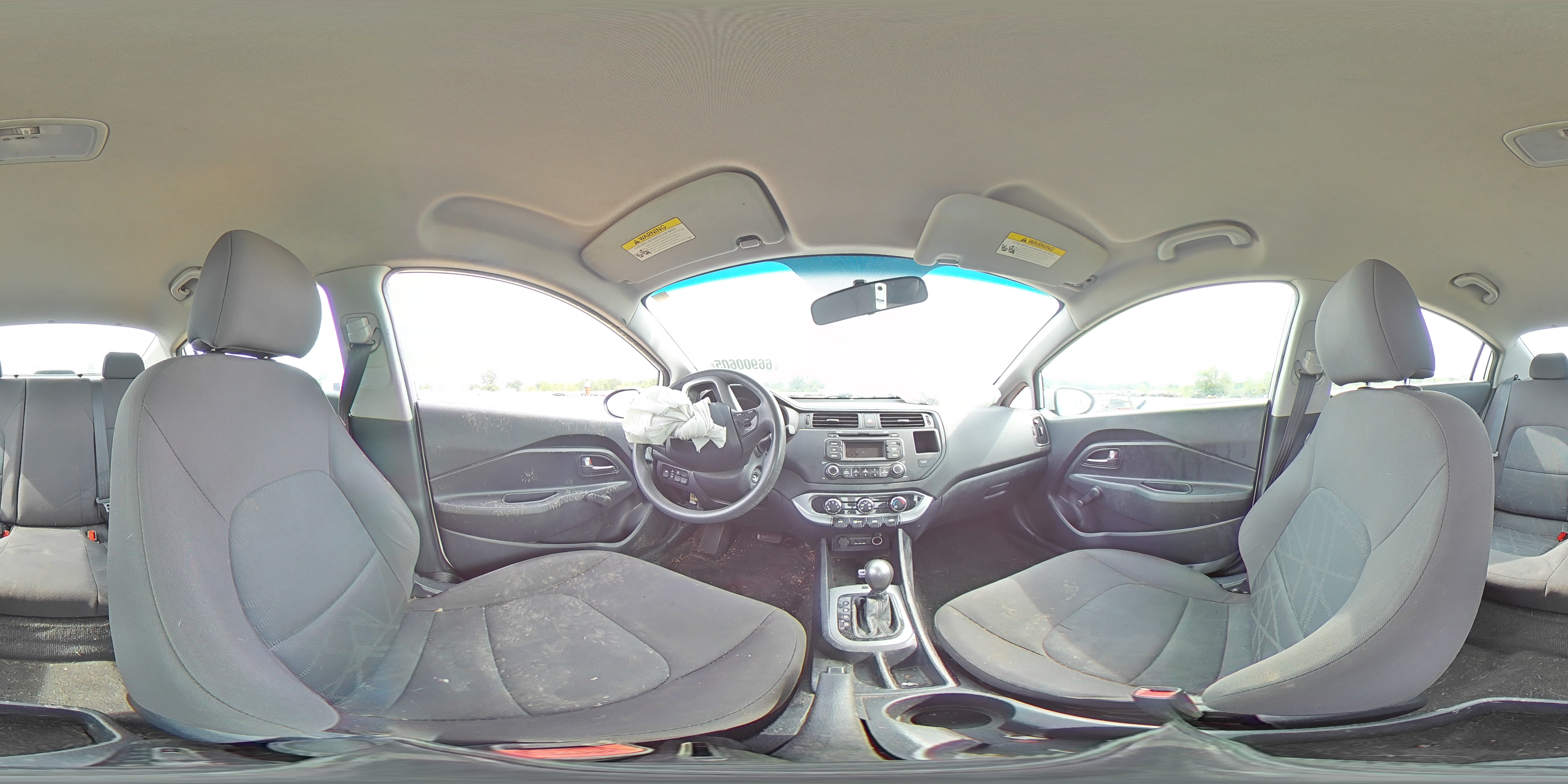 2013 Kia Rio Lx VIN: KNADM4A39D6153286 Lot: 66900605