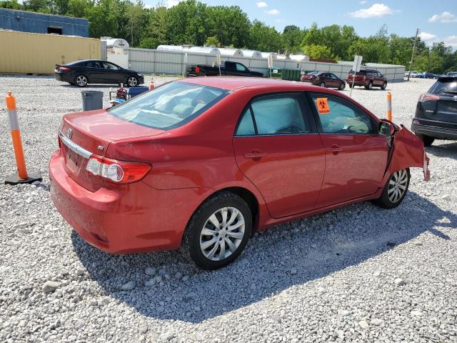  TOYOTA COROLLA 2013 Red