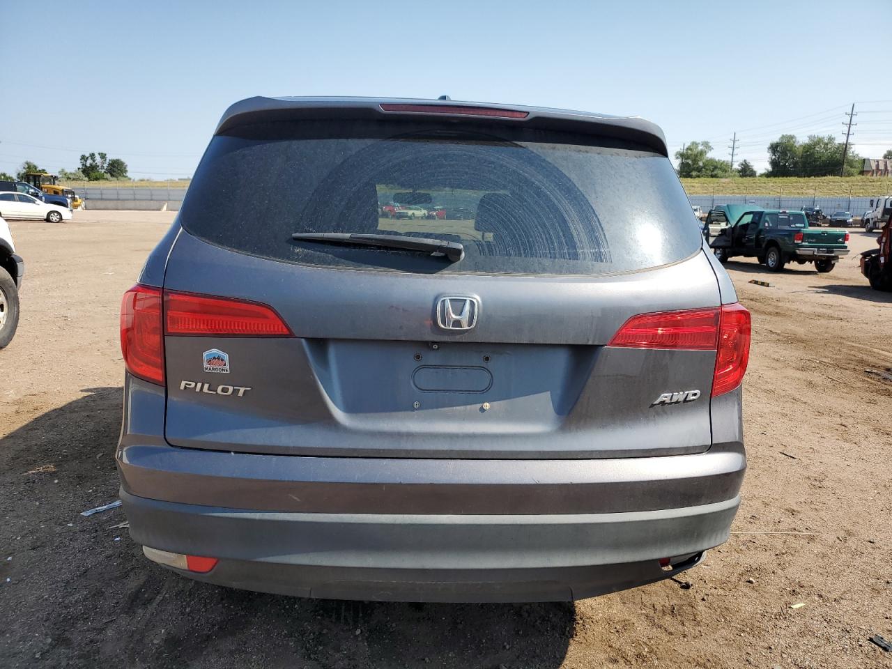 2017 Honda Pilot Exl VIN: 5FNYF6H59HB093263 Lot: 64907345