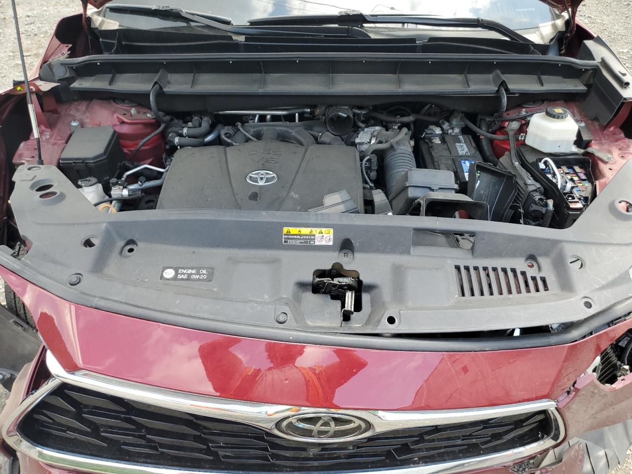 2020 Toyota Highlander Platinum VIN: 5TDFZRBHXLS037596 Lot: 62366805