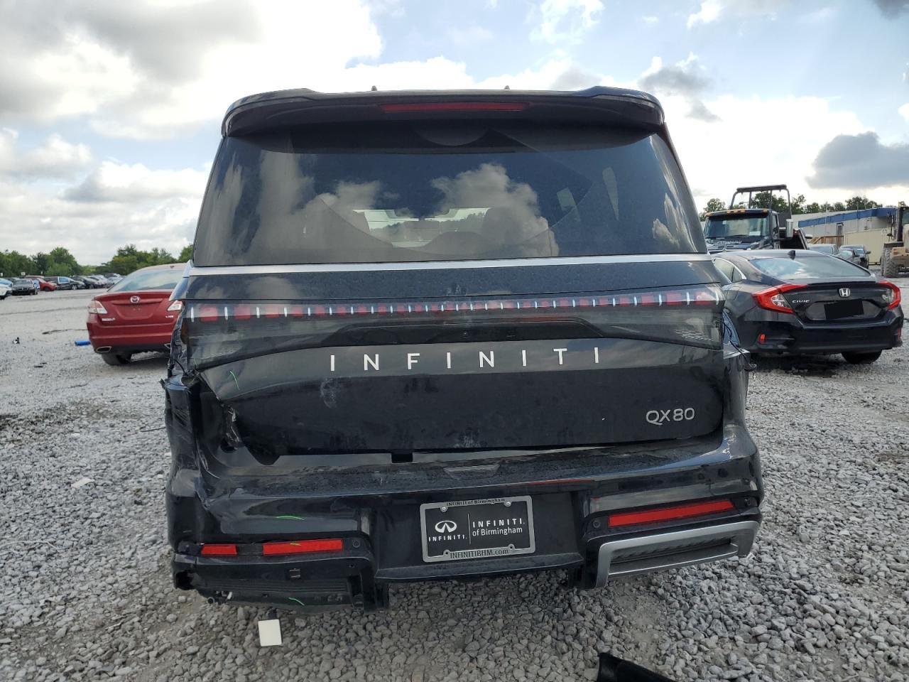 2025 Infiniti Qx80 Luxe VIN: JN8AZ3BA2S9001350 Lot: 64030505