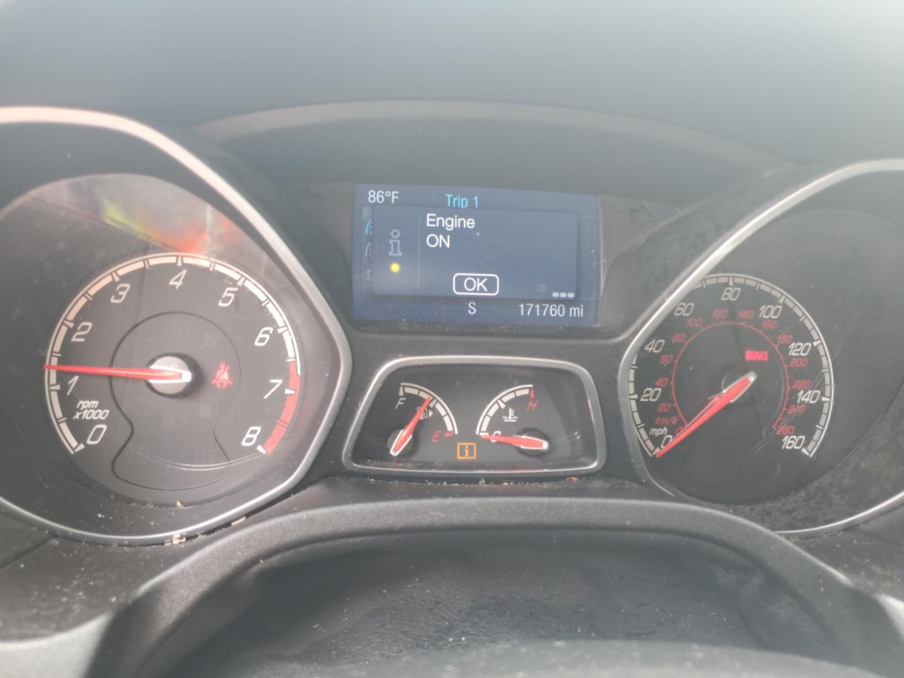 2014 Ford Focus St VIN: 1FADP3L93EL174178 Lot: 64696785