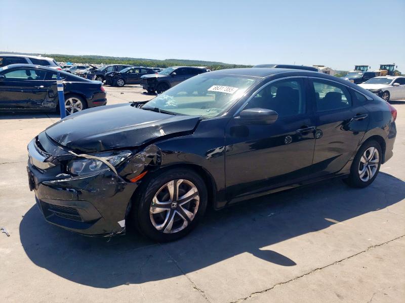 Sedans HONDA CIVIC 2017 Czarny