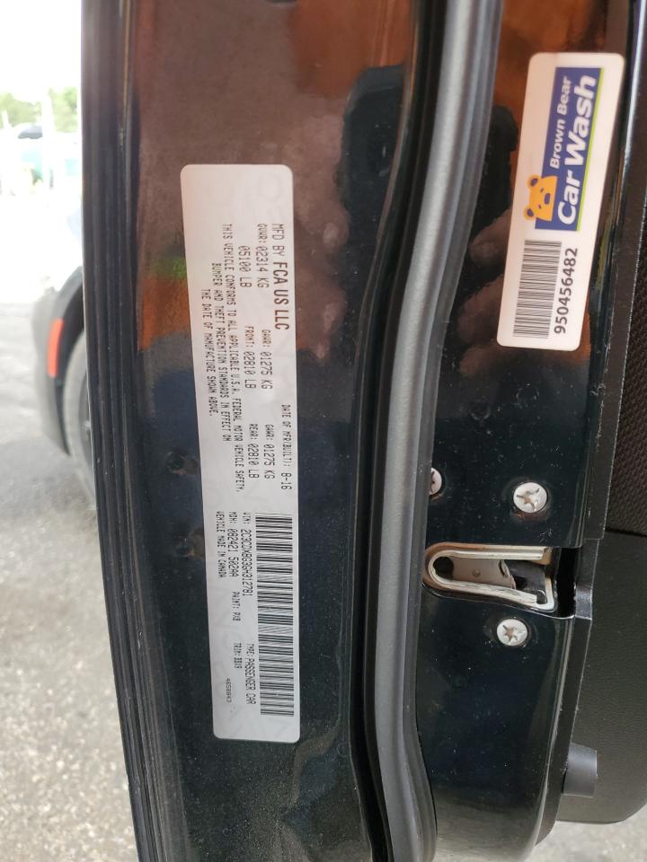 2016 Dodge Charger Se VIN: 2C3CDXBG3GH312781 Lot: 64294245