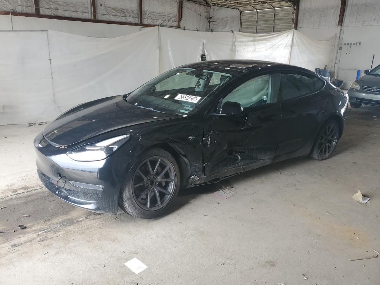 2022 Tesla Model 3 black null electric 5YJ3E1EB2NF285646 photo #1