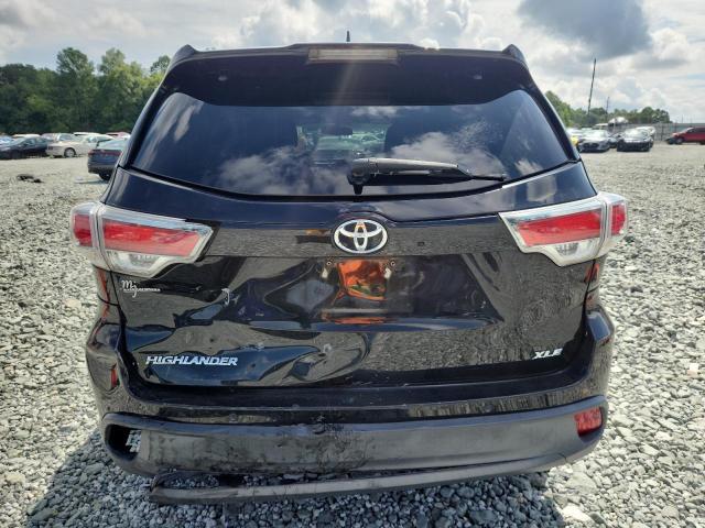  TOYOTA HIGHLANDER 2016 Черный