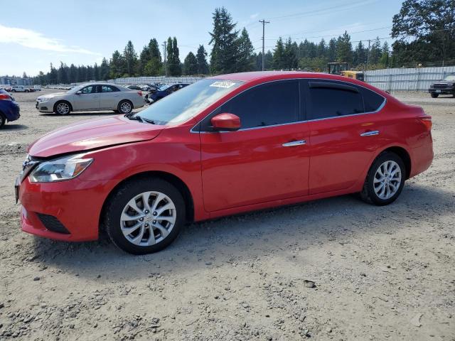  NISSAN SENTRA 2018 Красный