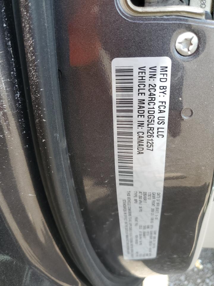 2020 Chrysler Voyager Lxi VIN: 2C4RC1DG5LR261257 Lot: 64082755