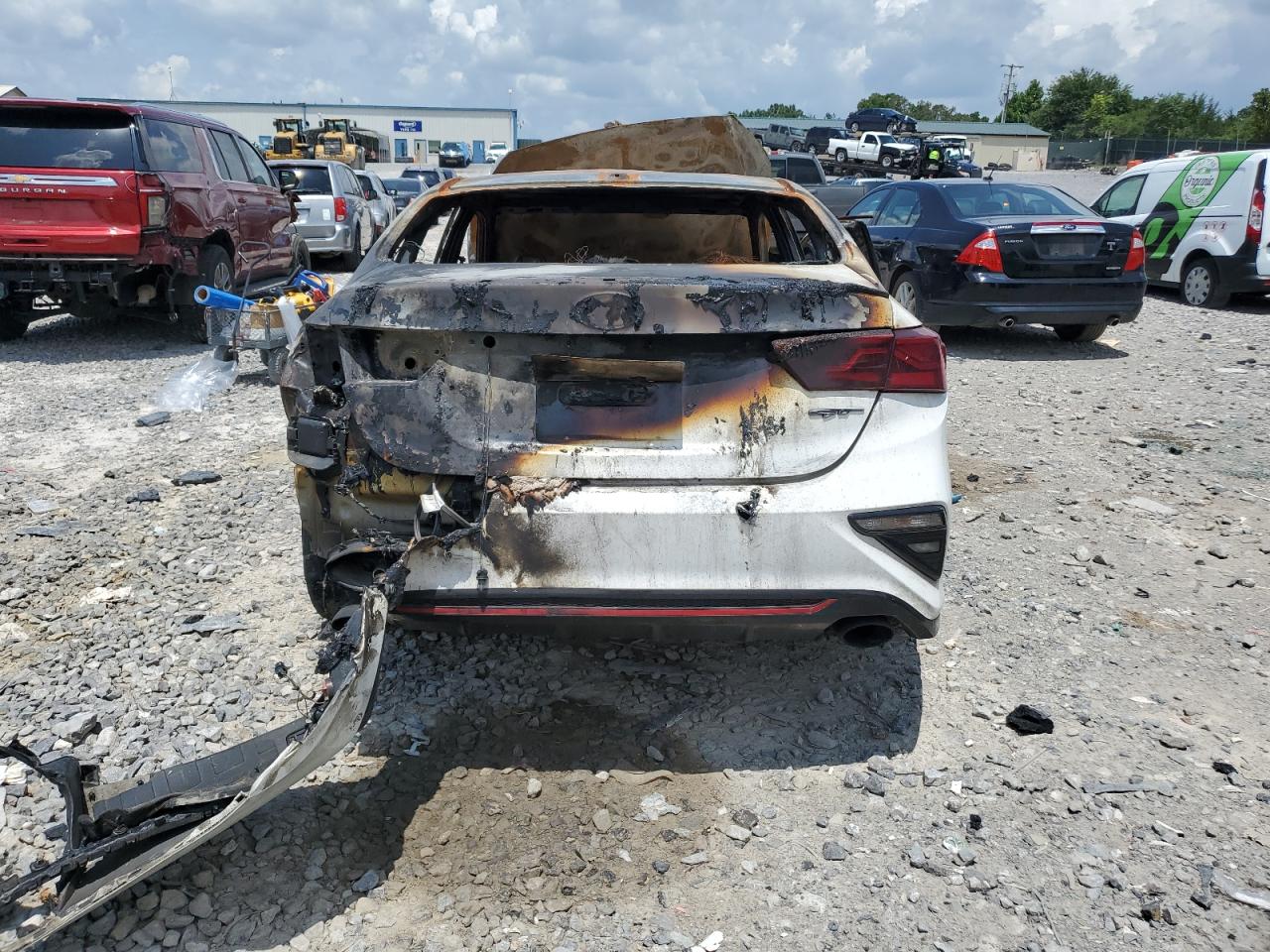 2021 Kia Forte Gt VIN: 3KPF44AC3ME366823 Lot: 64788615