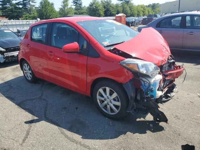 Hatchbacks TOYOTA YARIS 2016 Czerwony