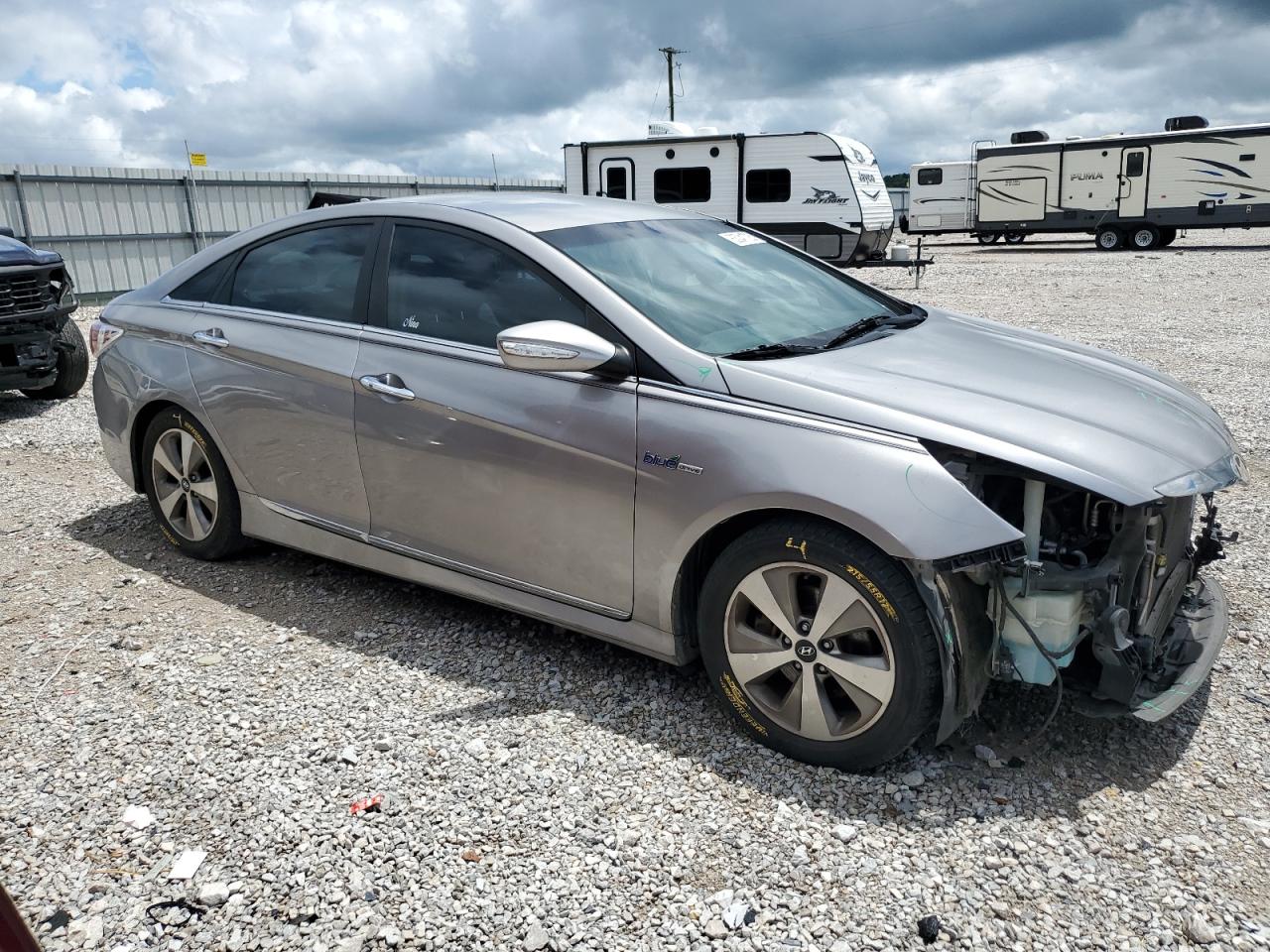 2011 Hyundai Sonata Hybrid VIN: KMHEC4A42BA000824 Lot: 63041725