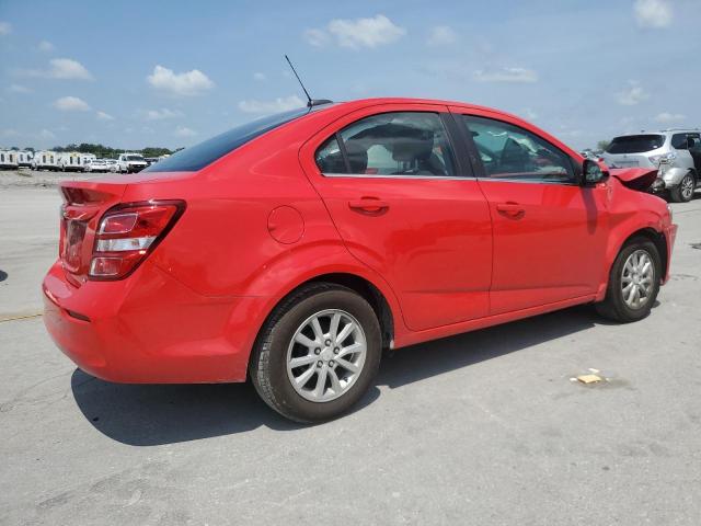  CHEVROLET SONIC 2018 Czerwony