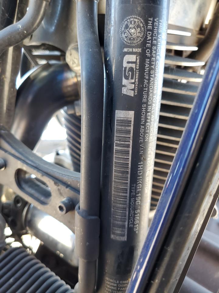 2016 Harley-Davidson Fltru VIN: 1HD1KGL19GB616613 Lot: 64545335