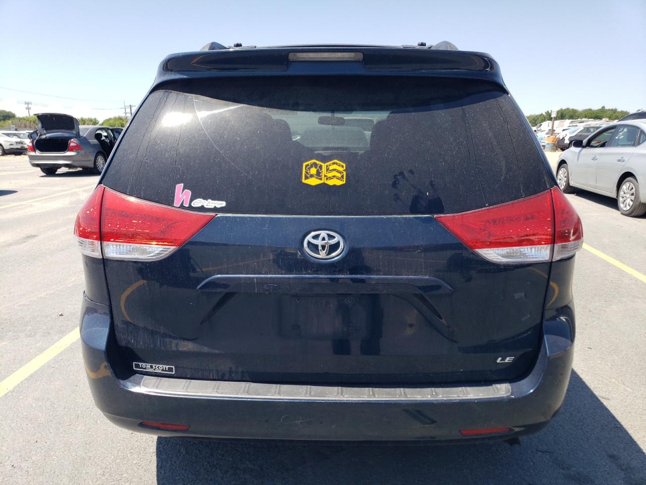 2012 Toyota Sienna Le VIN: 5TDKK3DC0CS229644 Lot: 65696185