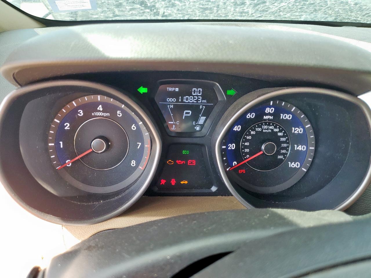 2013 Hyundai Elantra Gls VIN: 5NPDH4AEXDH373793 Lot: 66565485