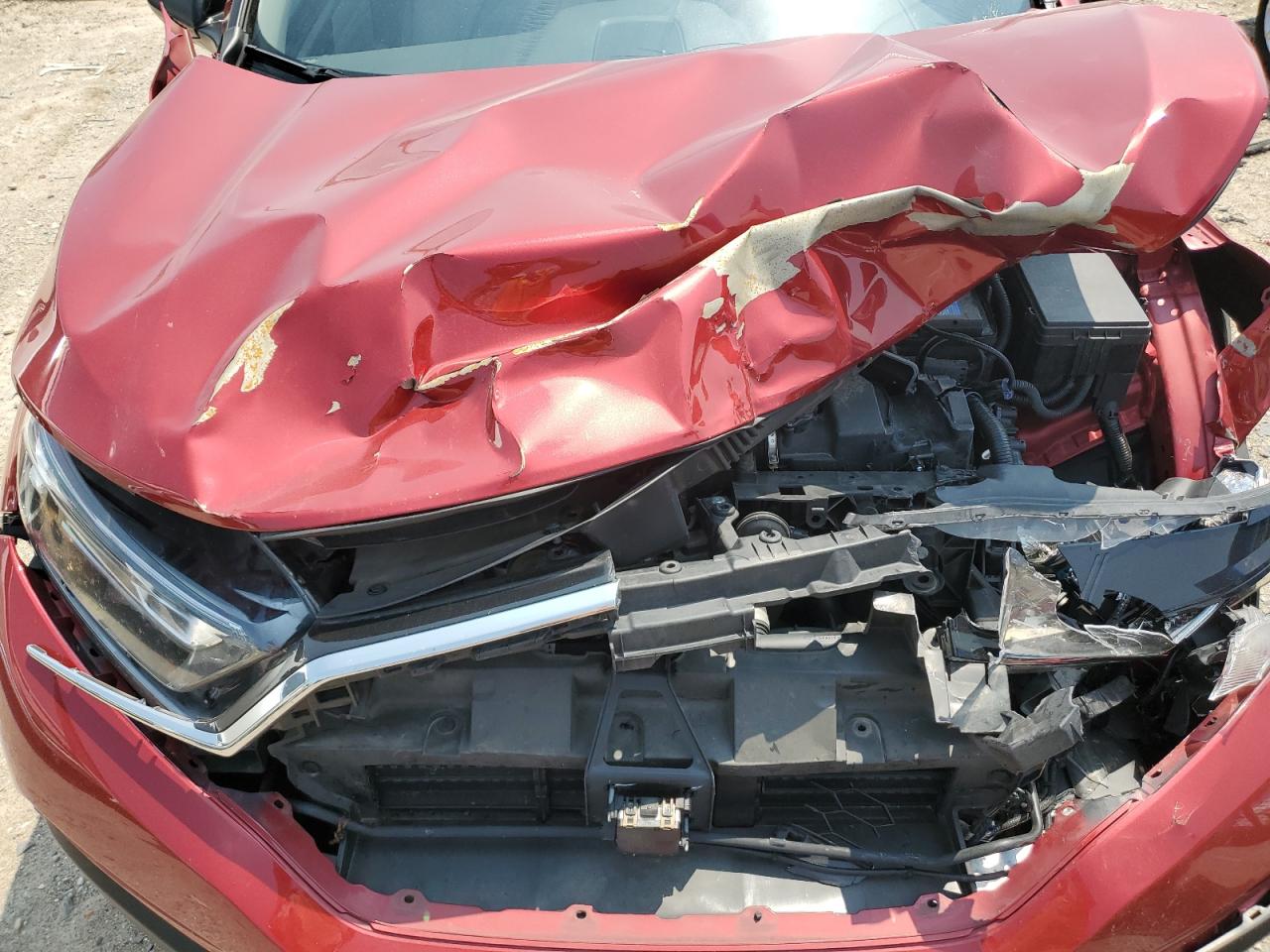 2020 Honda Cr-V Lx VIN: 2HKRW2H25LH648710 Lot: 64600695