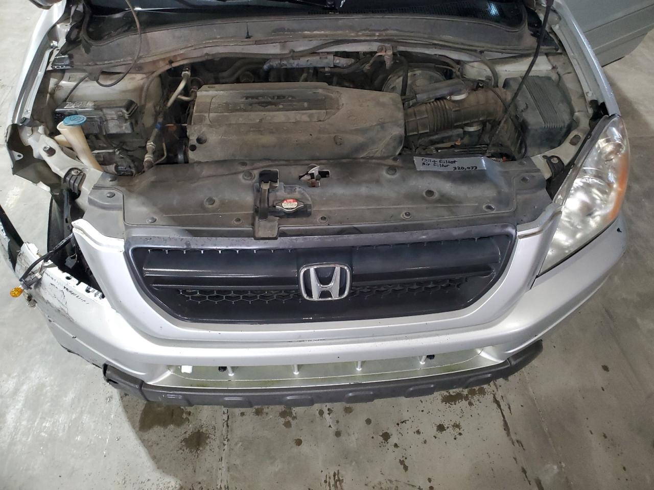 2004 Honda Pilot Exl VIN: 2HKYF18574H598376 Lot: 63823485