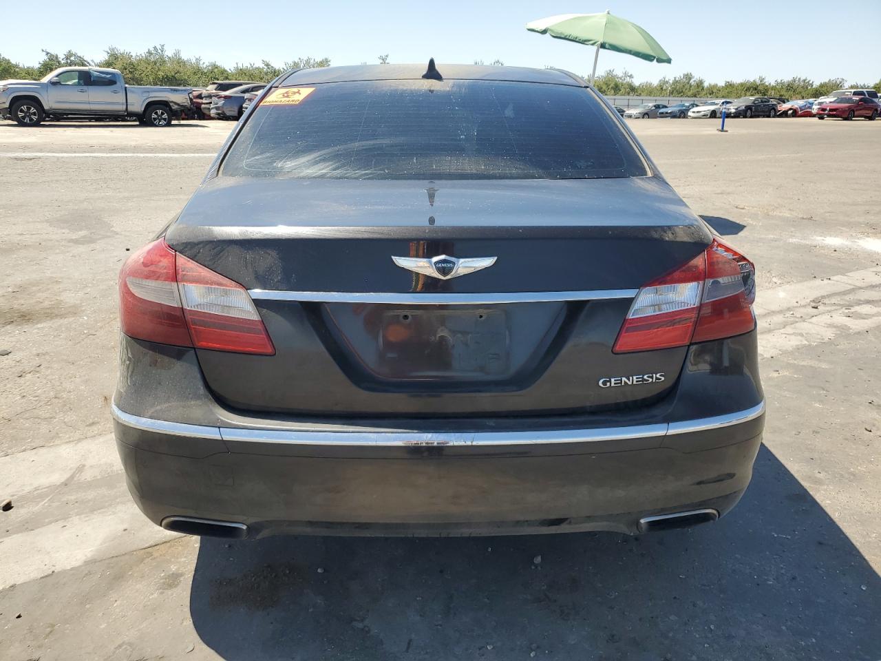 2013 Hyundai Genesis 3.8L VIN: KMHGC4DD0DU243442 Lot: 66400245