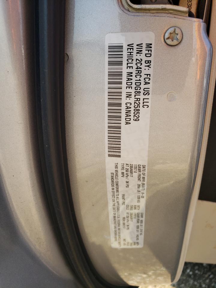 2020 Chrysler Voyager Lxi VIN: 2C4RC1DG8LR258529 Lot: 63588705