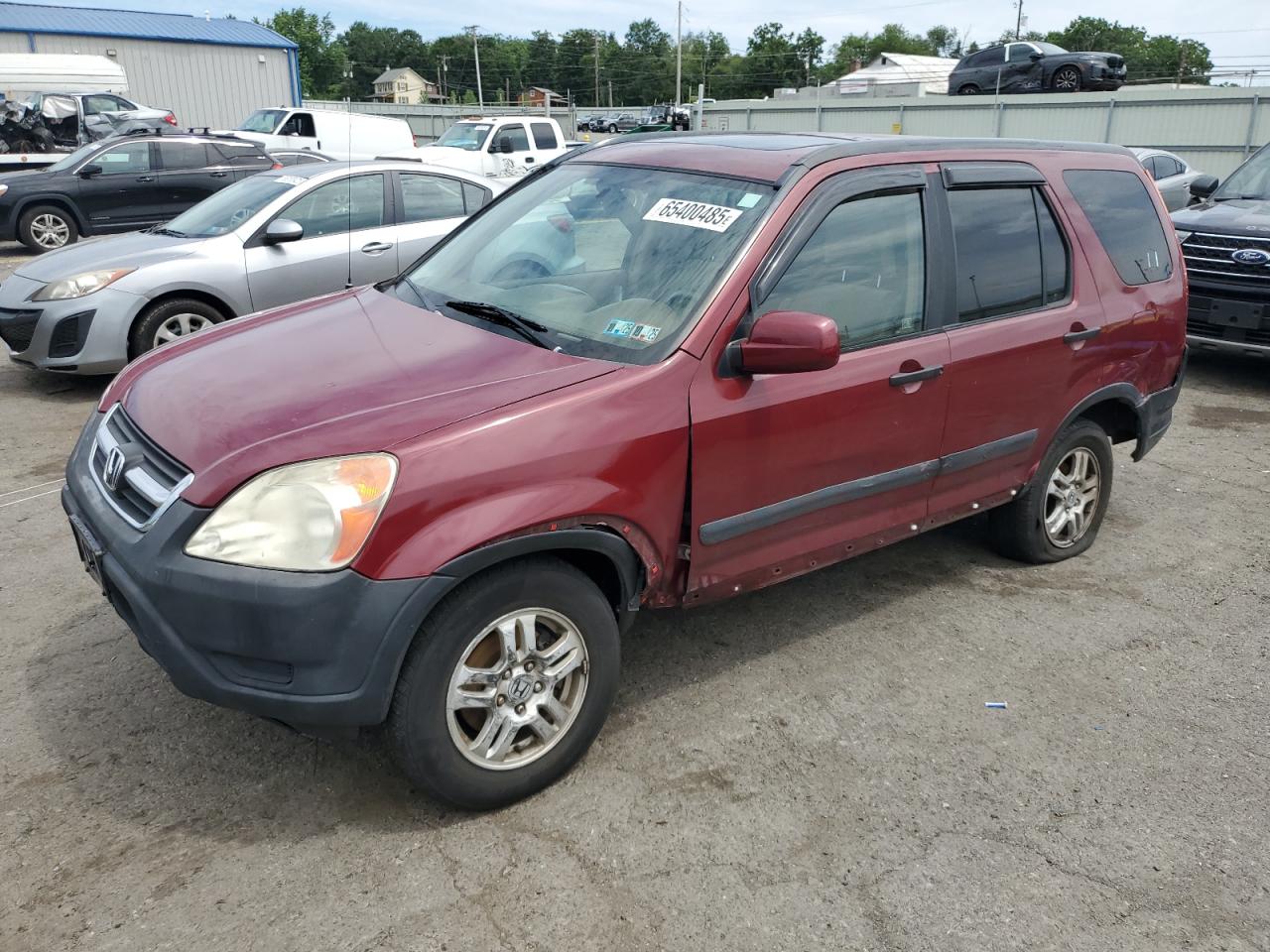 2004 Honda Cr-V Ex VIN: SHSRD78814U205390 Lot: 65400485