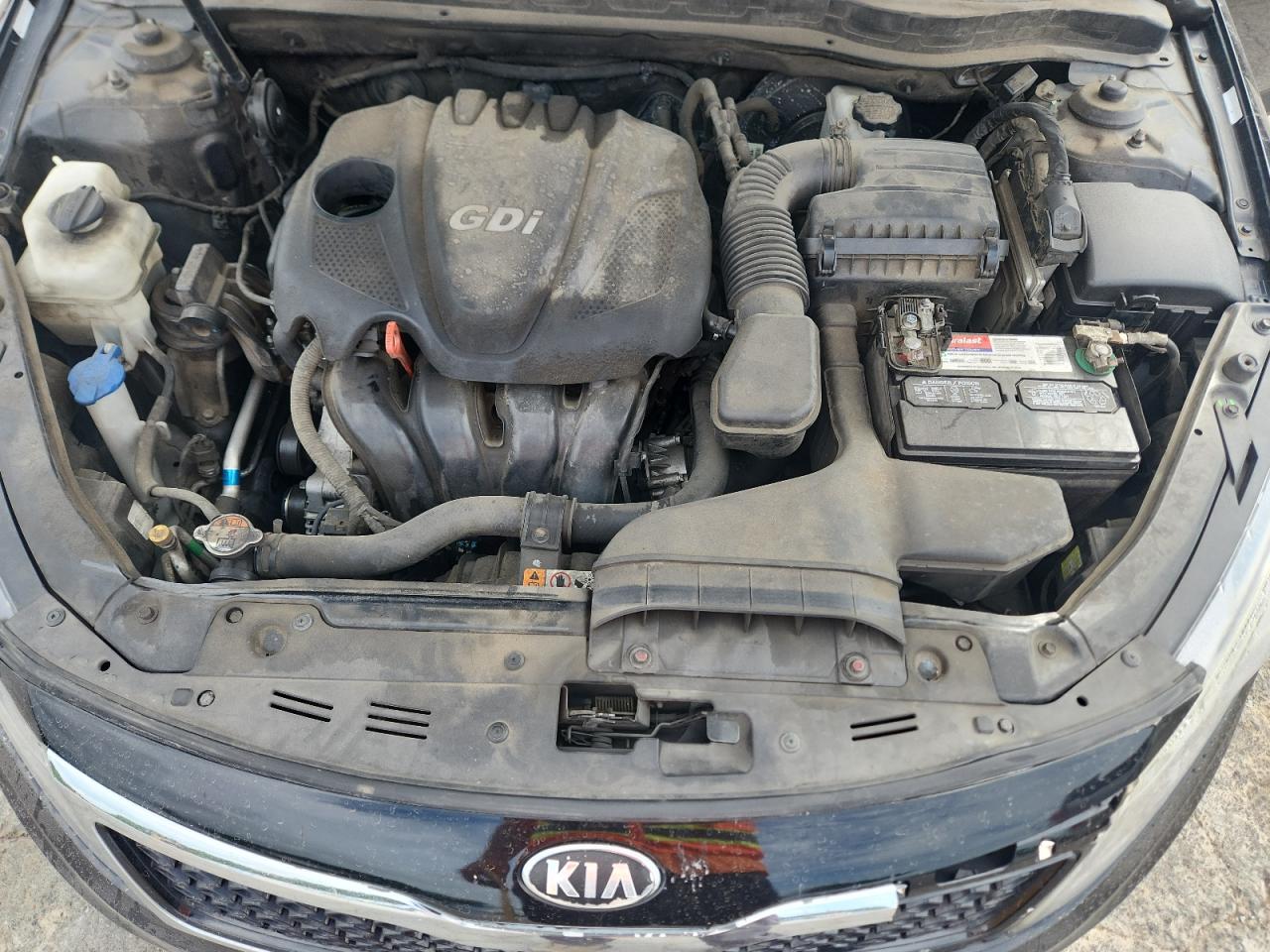 2013 Kia Optima Lx VIN: 5XXGM4A70DG142455 Lot: 64082135