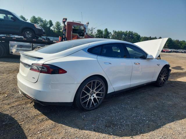 Hatchbacks TESLA MODEL S 2014 Biały