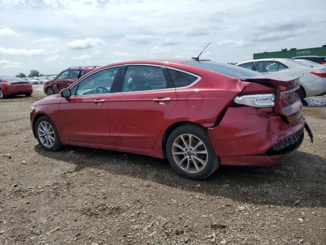  FORD FUSION 2017 Czerwony