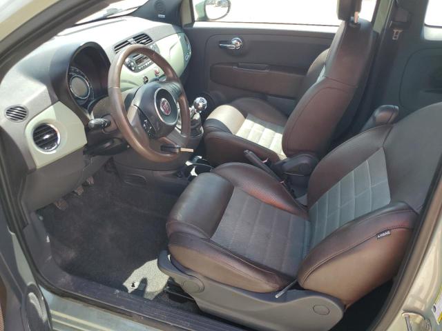  FIAT 500 2012 Zielony