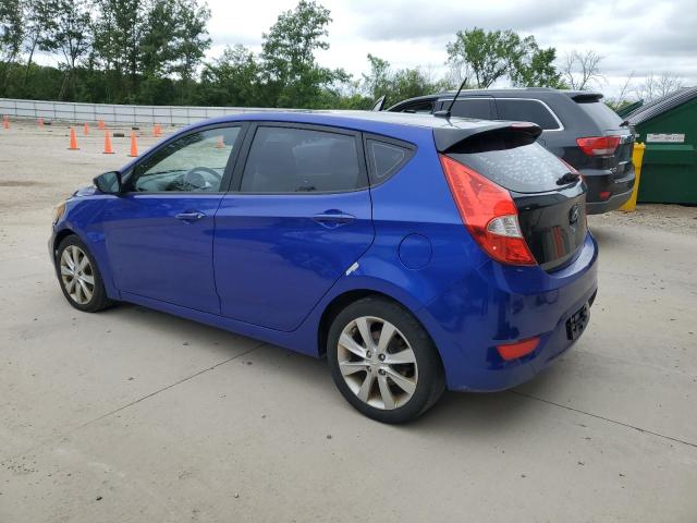  HYUNDAI ACCENT 2013 Granatowy