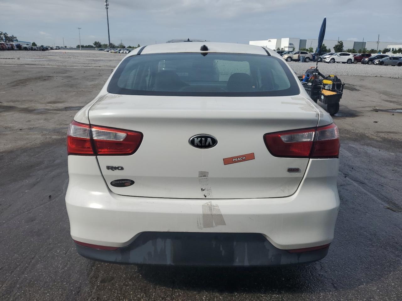 2016 Kia Rio Lx VIN: KNADM4A38G6588272 Lot: 63266835