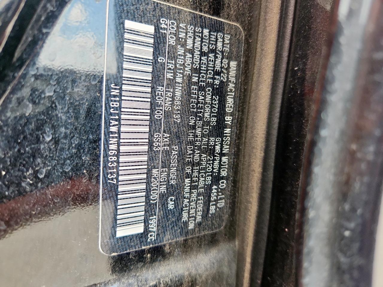 2022 Nissan Rogue Sport S VIN: JN1BJ1AW1NW683137 Lot: 63849575