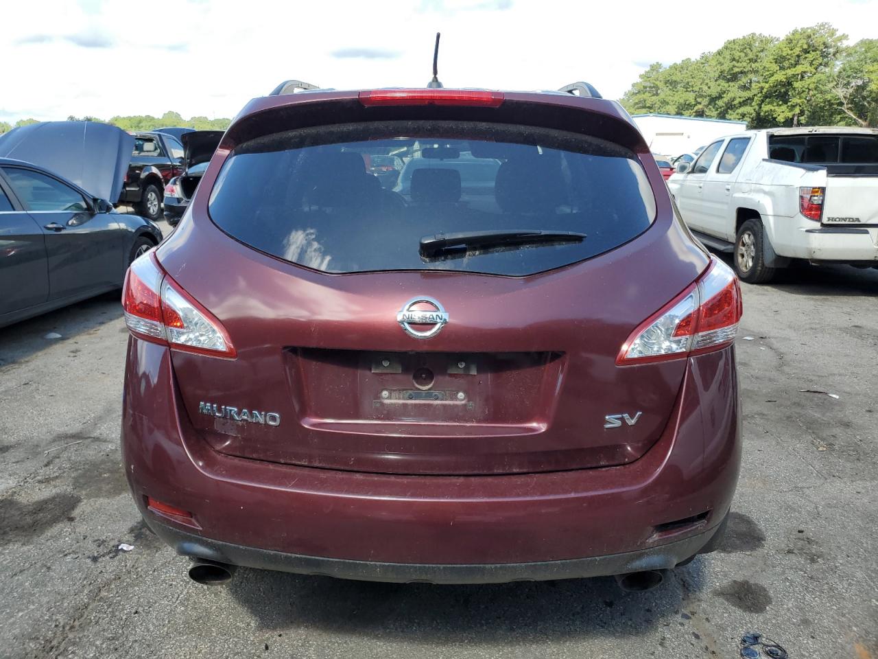 2012 Nissan Murano S VIN: JN8AZ1MU5CW104065 Lot: 65350445