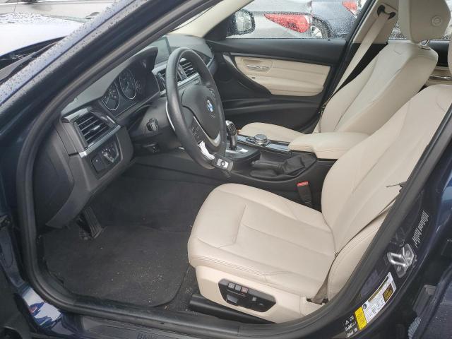  BMW 3 SERIES 2015 Синий