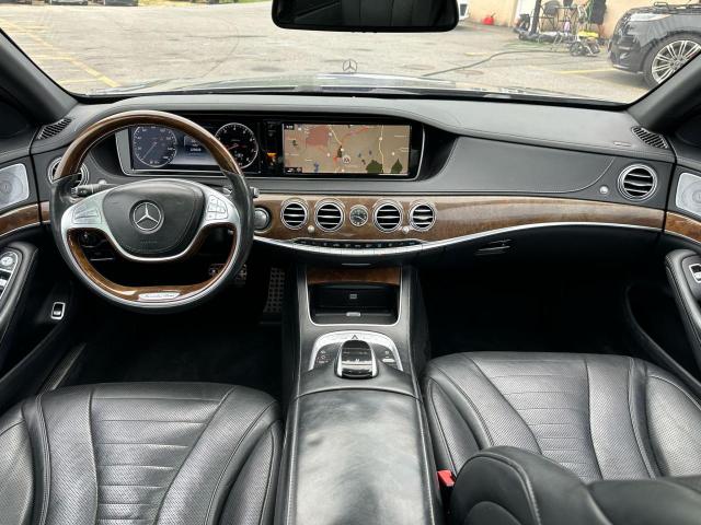 Sedans MERCEDES-BENZ S-CLASS 2015 Srebrny