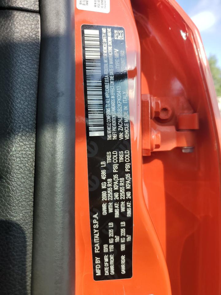 2019 Jeep Renegade Latitude VIN: ZACNJBBB2KPK06413 Lot: 64882145