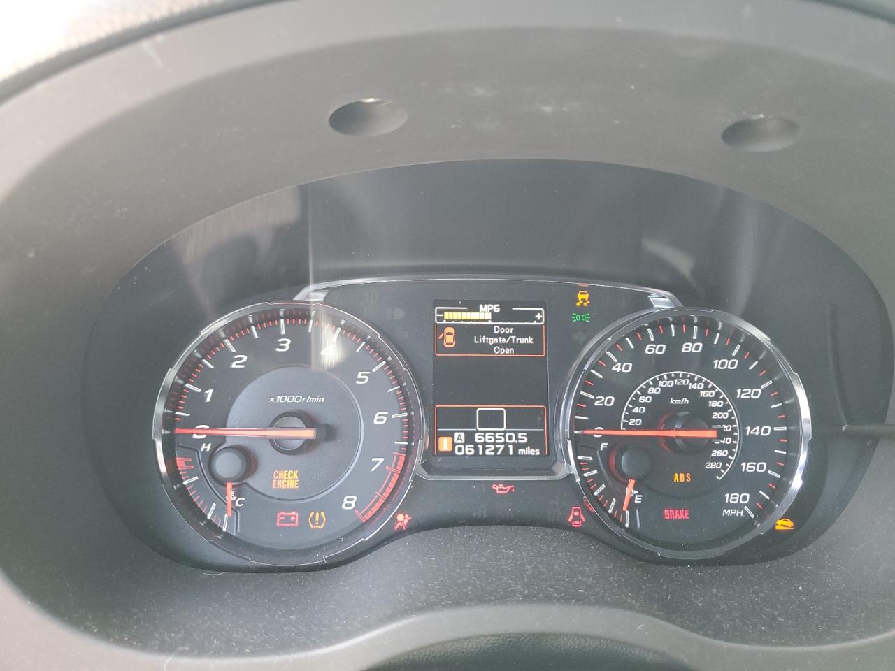 2019 Subaru Wrx Premium VIN: JF1VA1B61K9806850 Lot: 64183175