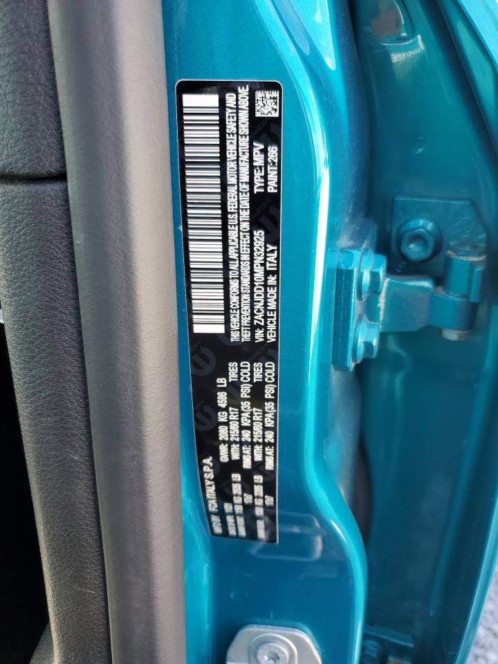2021 Jeep Renegade Limited VIN: ZACNJDD10MPN32925 Lot: 64678585
