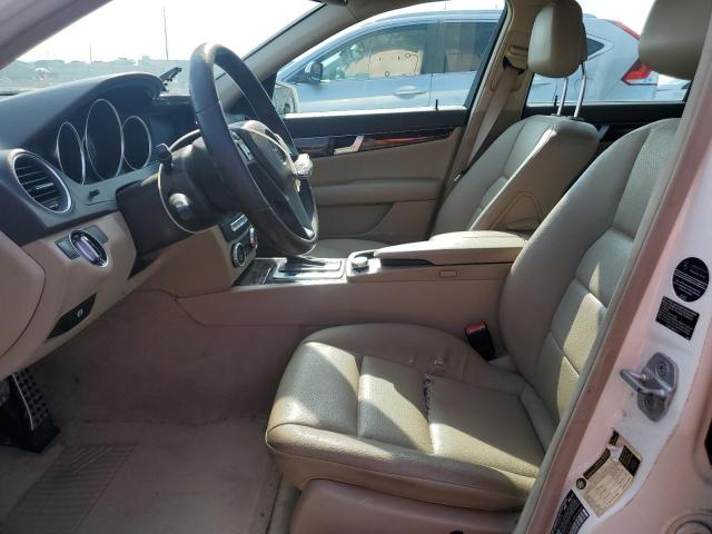  MERCEDES-BENZ C-CLASS 2012 Белы