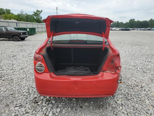  CHEVROLET SONIC 2016 Czerwony