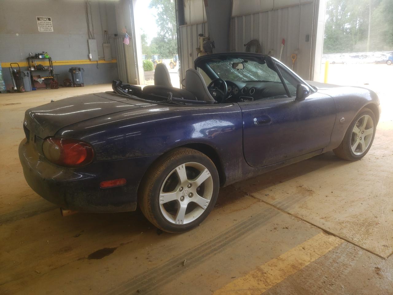 2003 Mazda Mx-5 Miata Base blue null gas JM1NB353030306219 photo #4