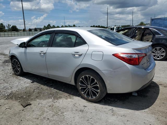  TOYOTA COROLLA 2016 Srebrny