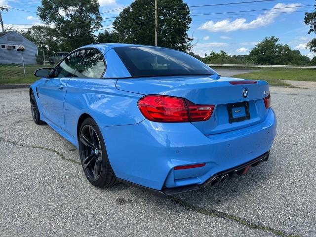 Cabriolets BMW M4 2015 Granatowy